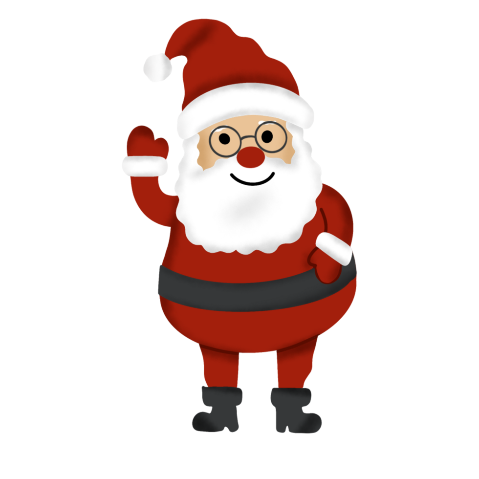 hand drawn christmas element png