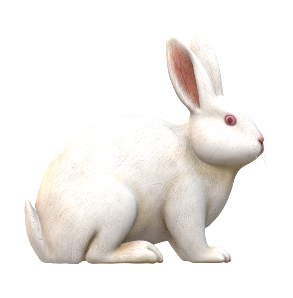 Rabbit isolated on a Transparent Background png