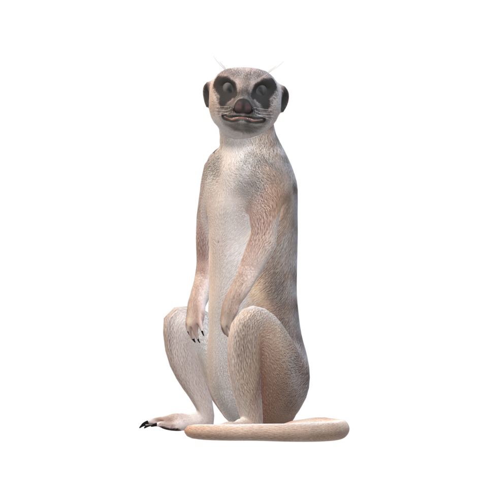 Meerkat isolated on a Transparent Background png
