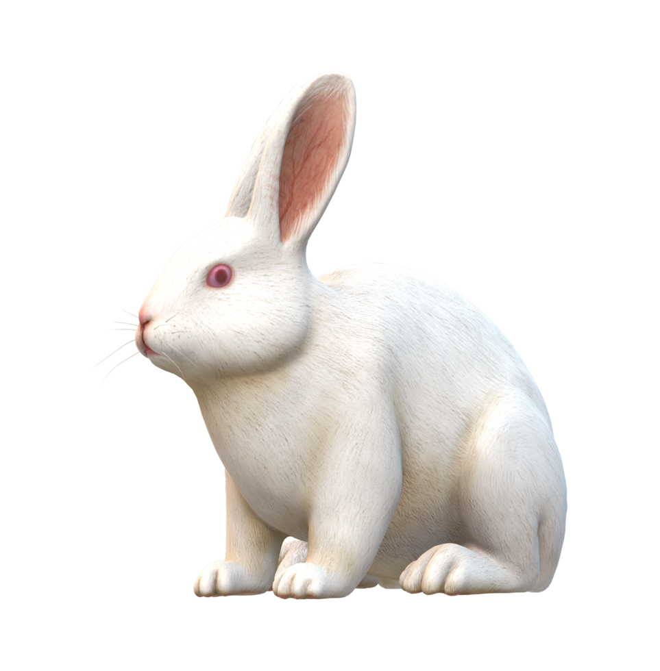 Rabbit isolated on a Transparent Background png