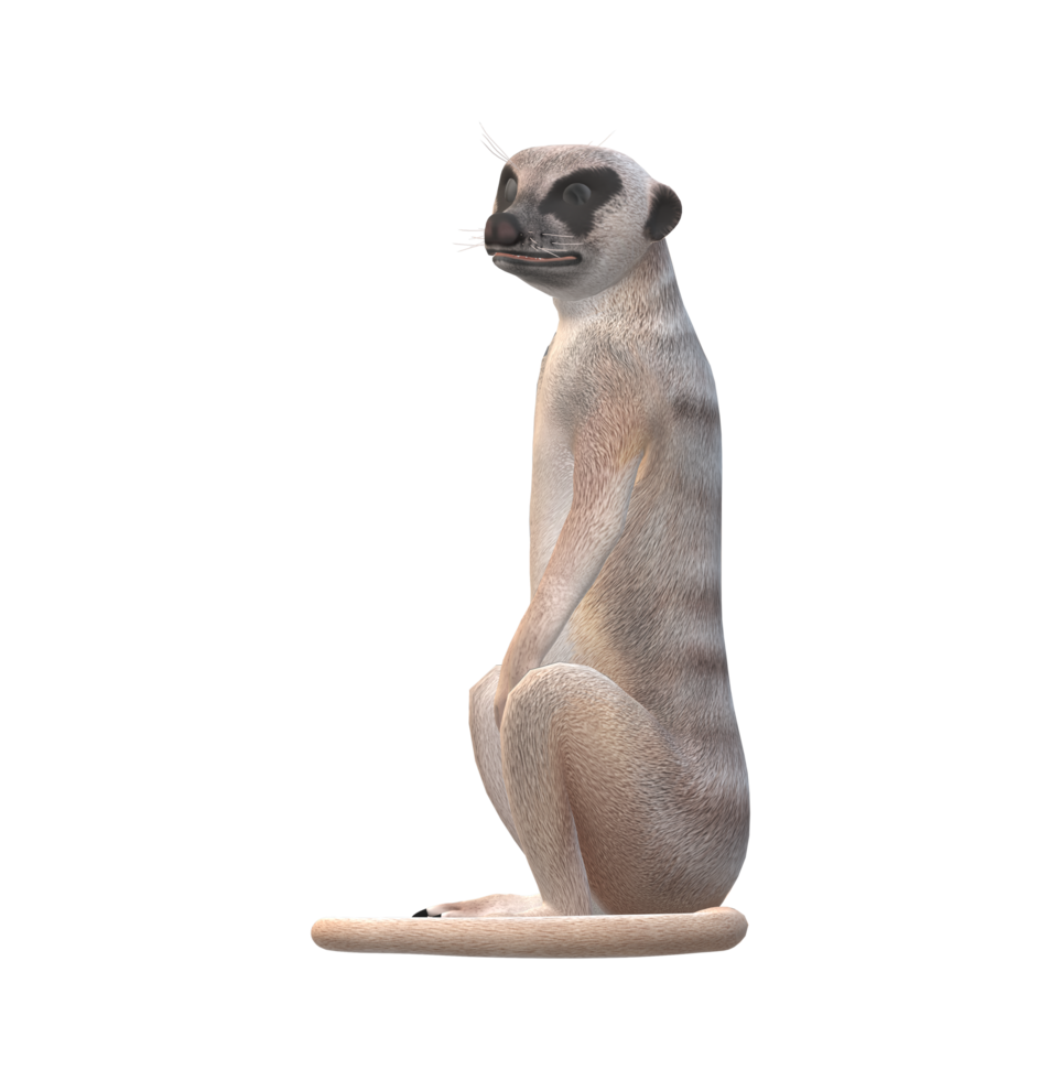 Meerkat isolated on a Transparent Background png
