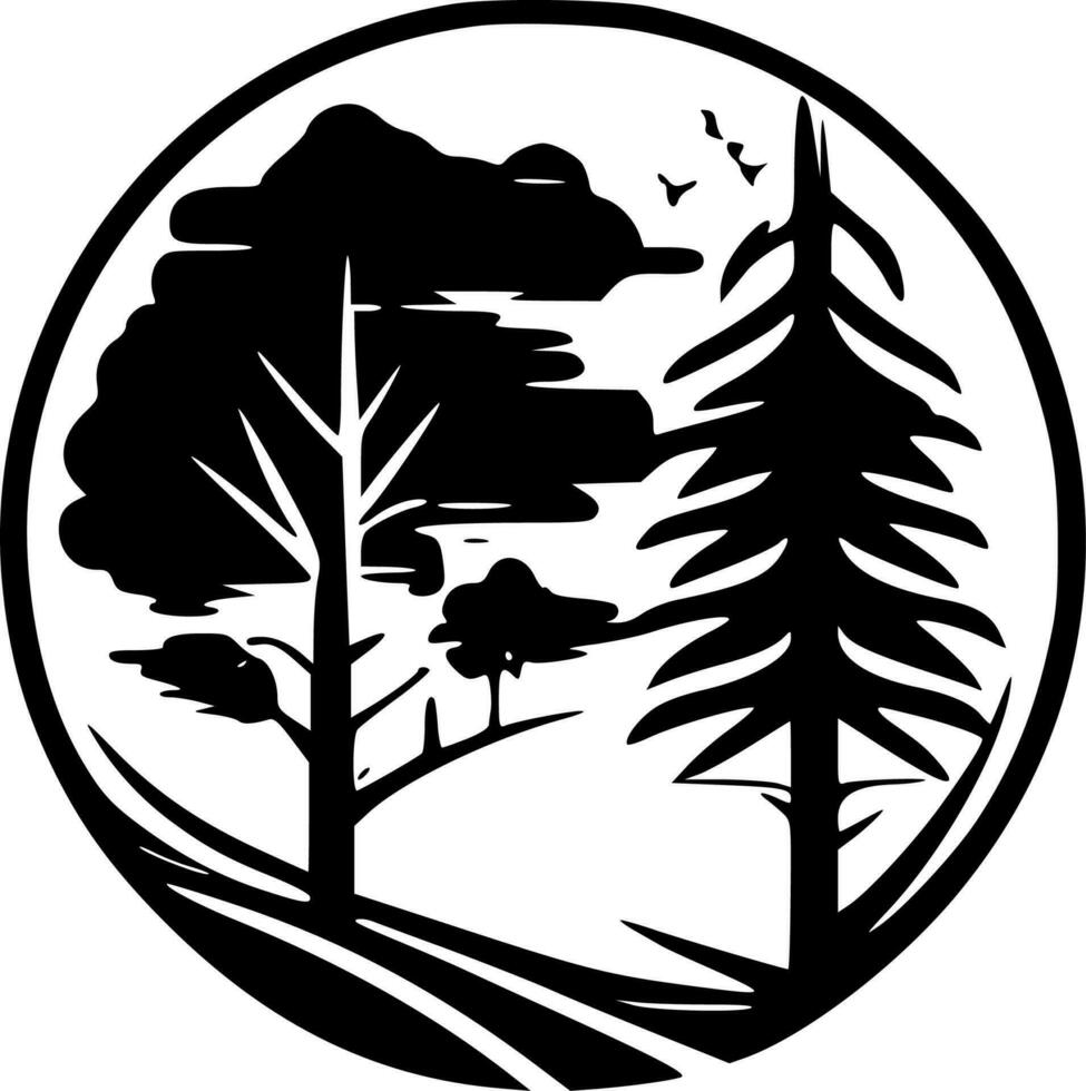 Wood - High Quality Vector Logo - Vector illustration ideal for T-shirt graphic