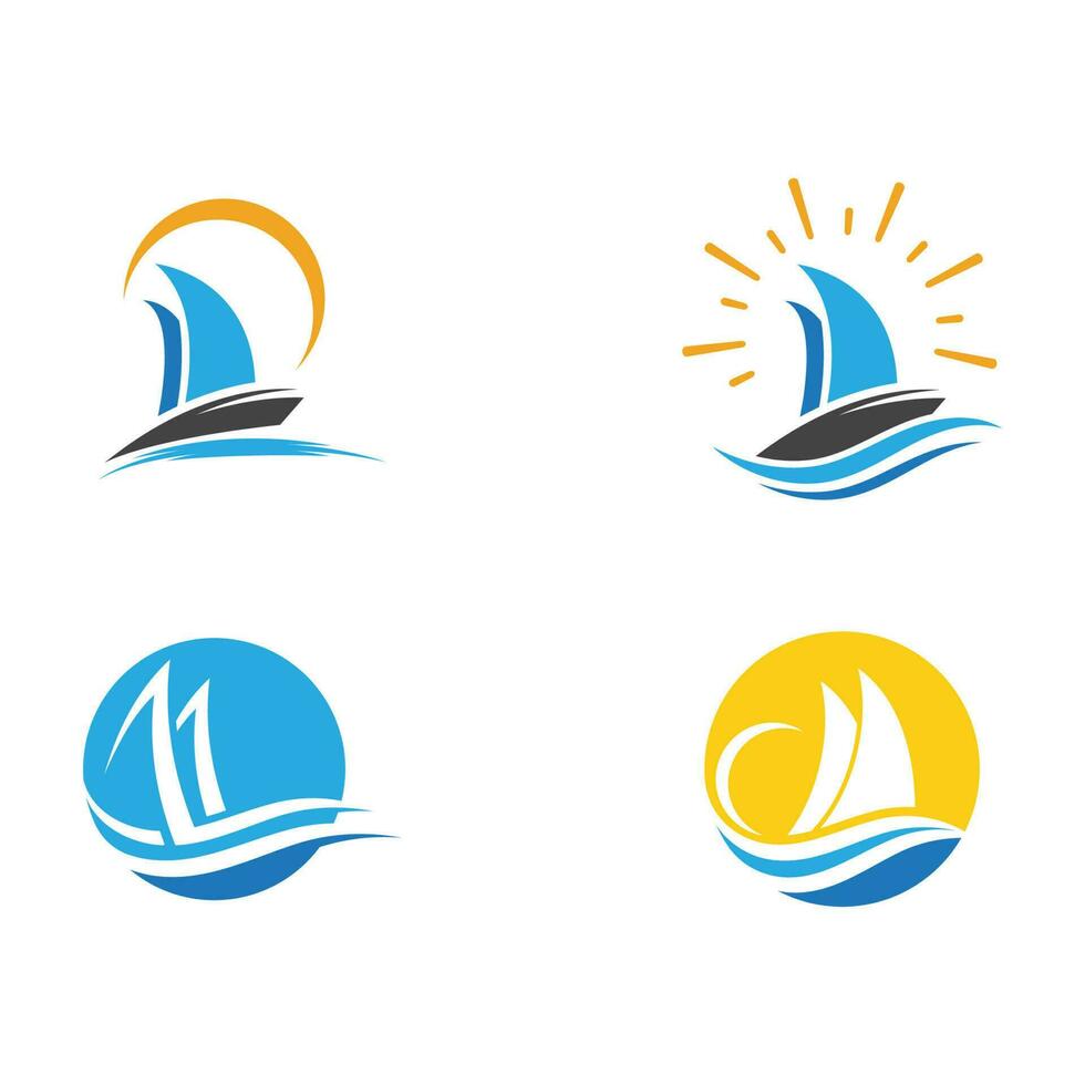 Cruise ship vector icon illustration design