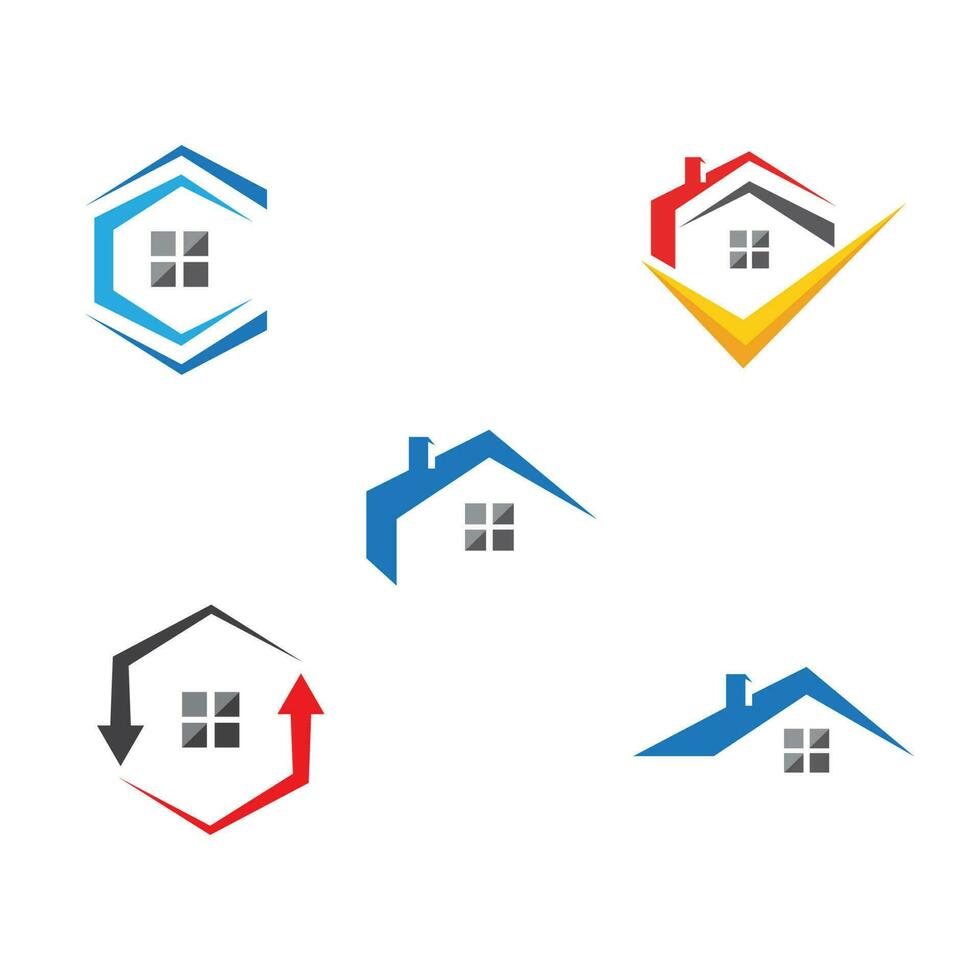 Property and Construction Logo design vector