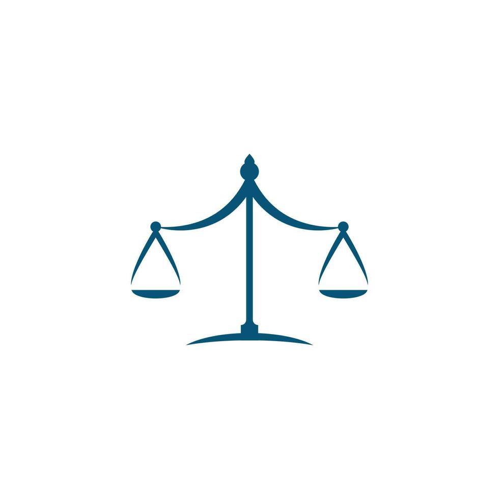 justice law Logo Template vector