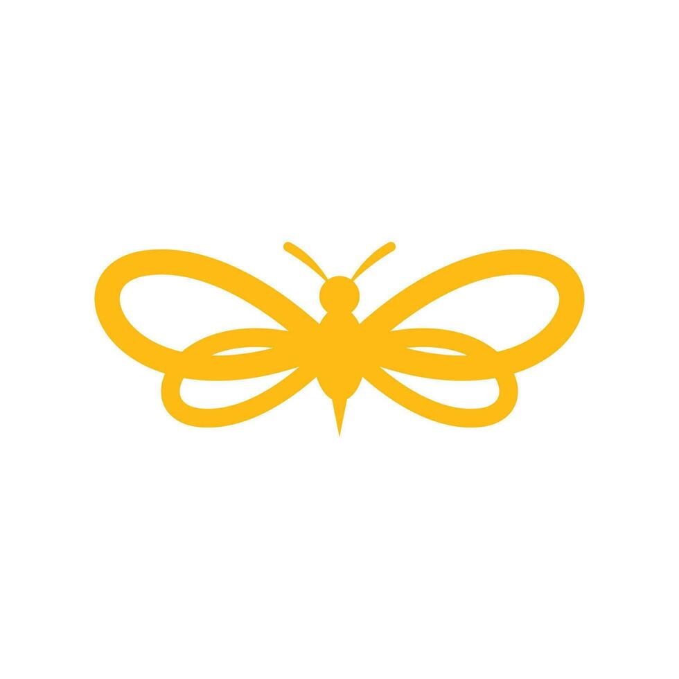 Bee Logo Template vector icon