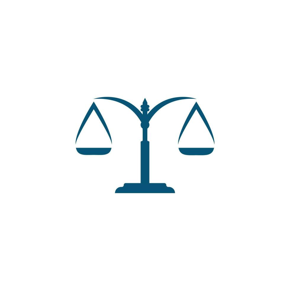 justice law Logo Template vector