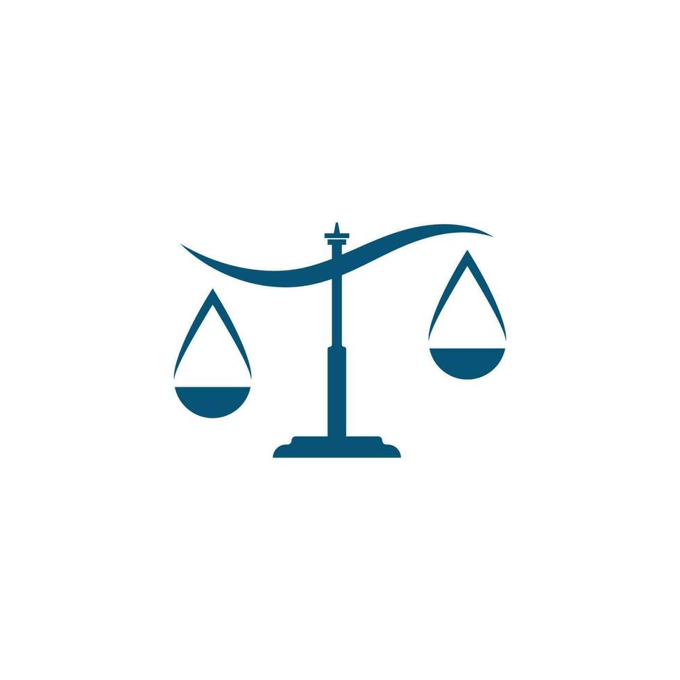 justice law Logo Template vector