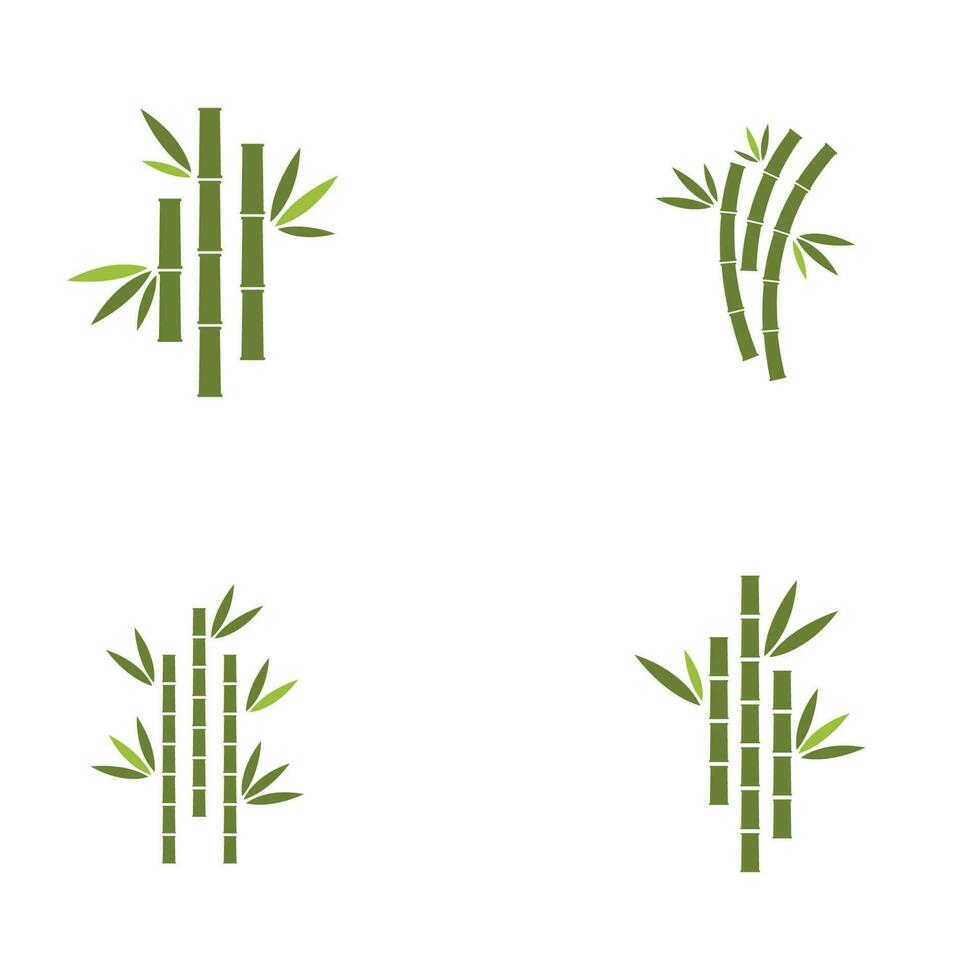 Bamboo Logo Template vector icon