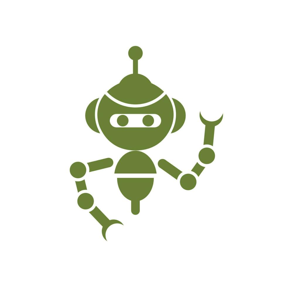 Robot icon vector