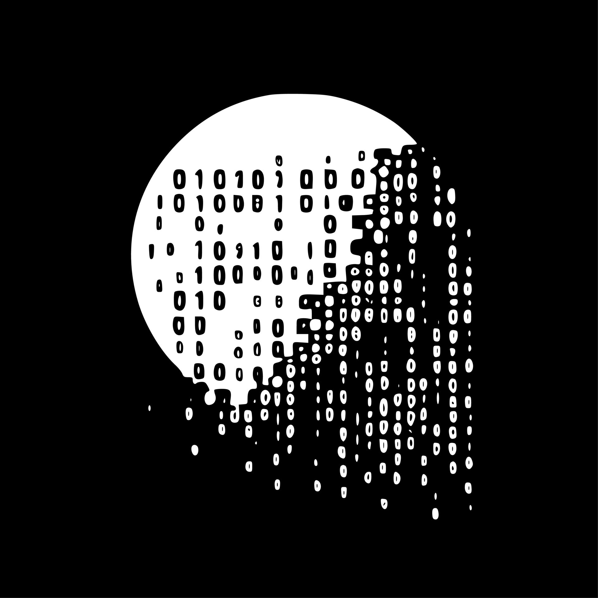 Binary Code - Minimalist and Flat Logo - Vector illustration 23557603 ...