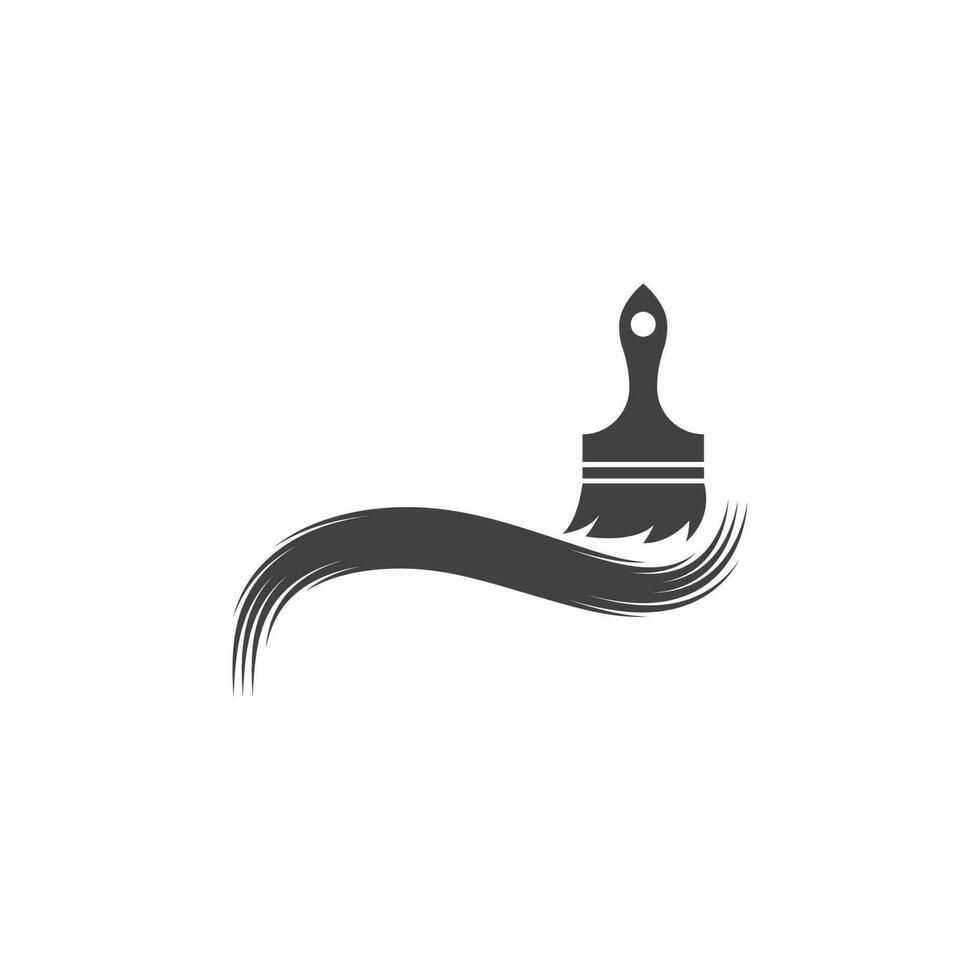 Paint Logo Template vector icon
