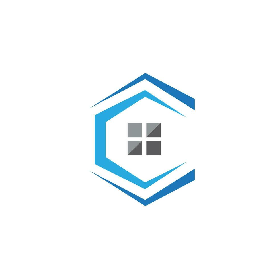 Property and Construction Logo design vector