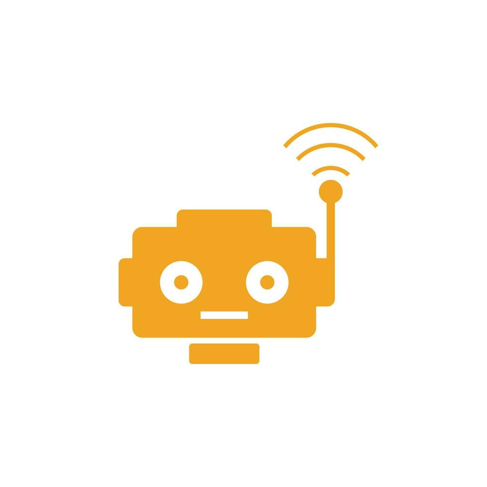 Robot icon vector
