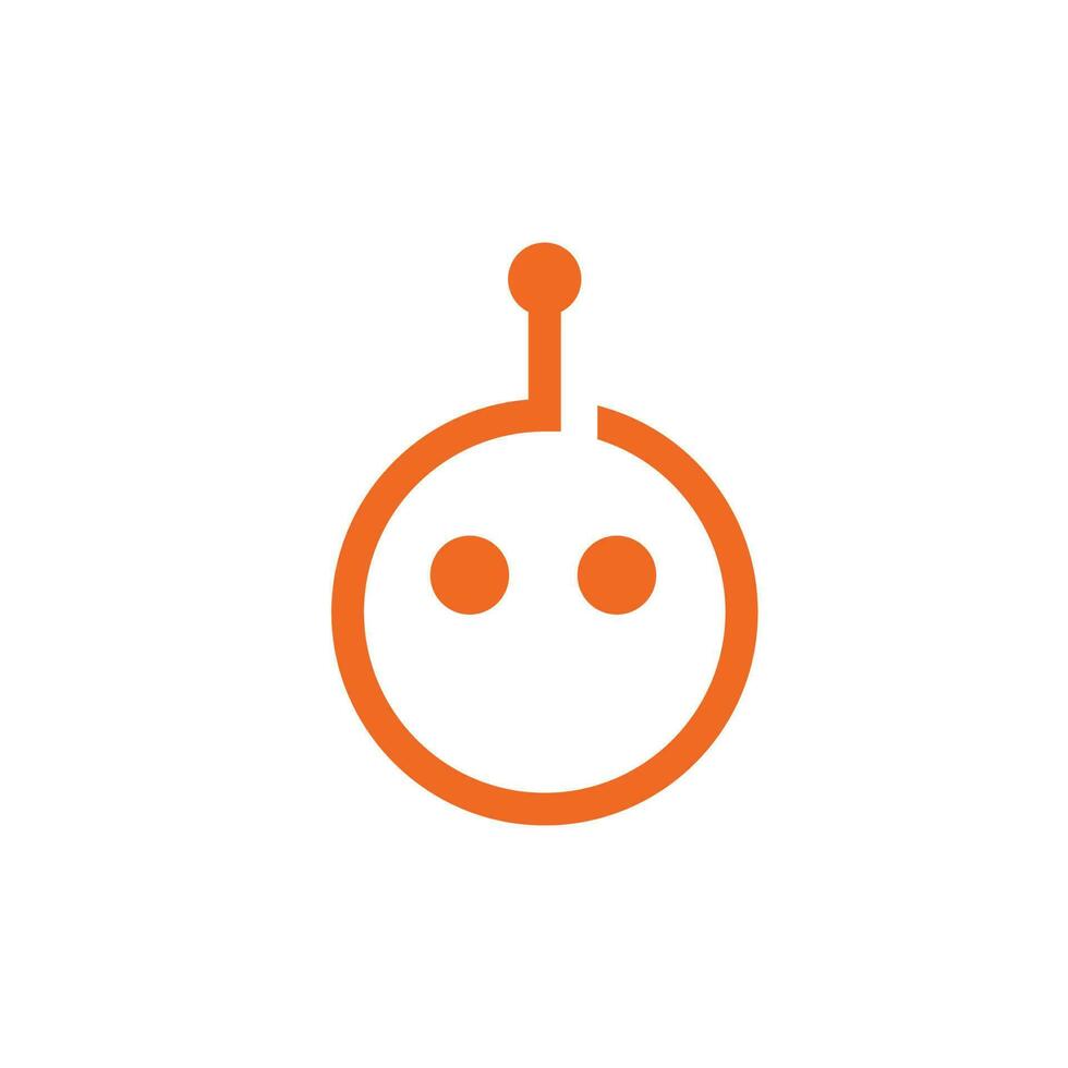 Robot icon vector