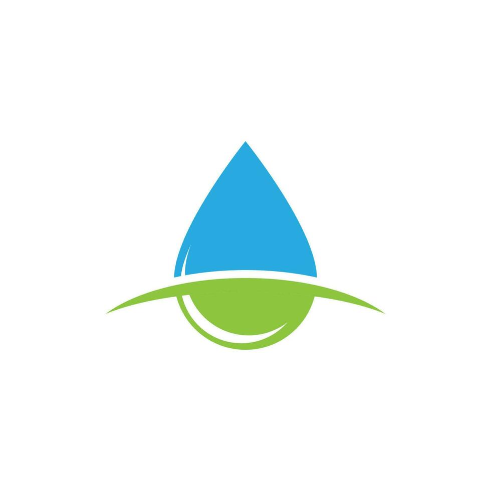 plantilla de logotipo de gota de agua vector