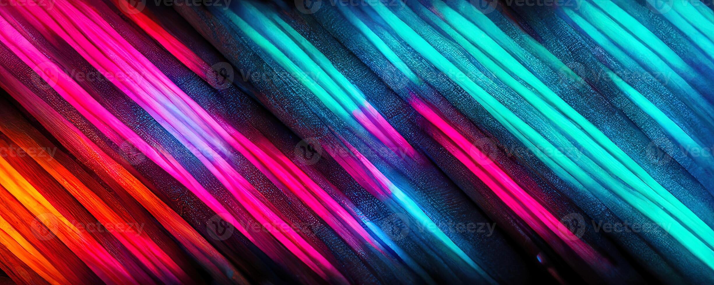 illustration of gaming background abstract, cyberpunk style of gamer wallpaper, neon glow light of sci-fi. Glowing iridescent neon lights for both light and dark backgrounds. photo