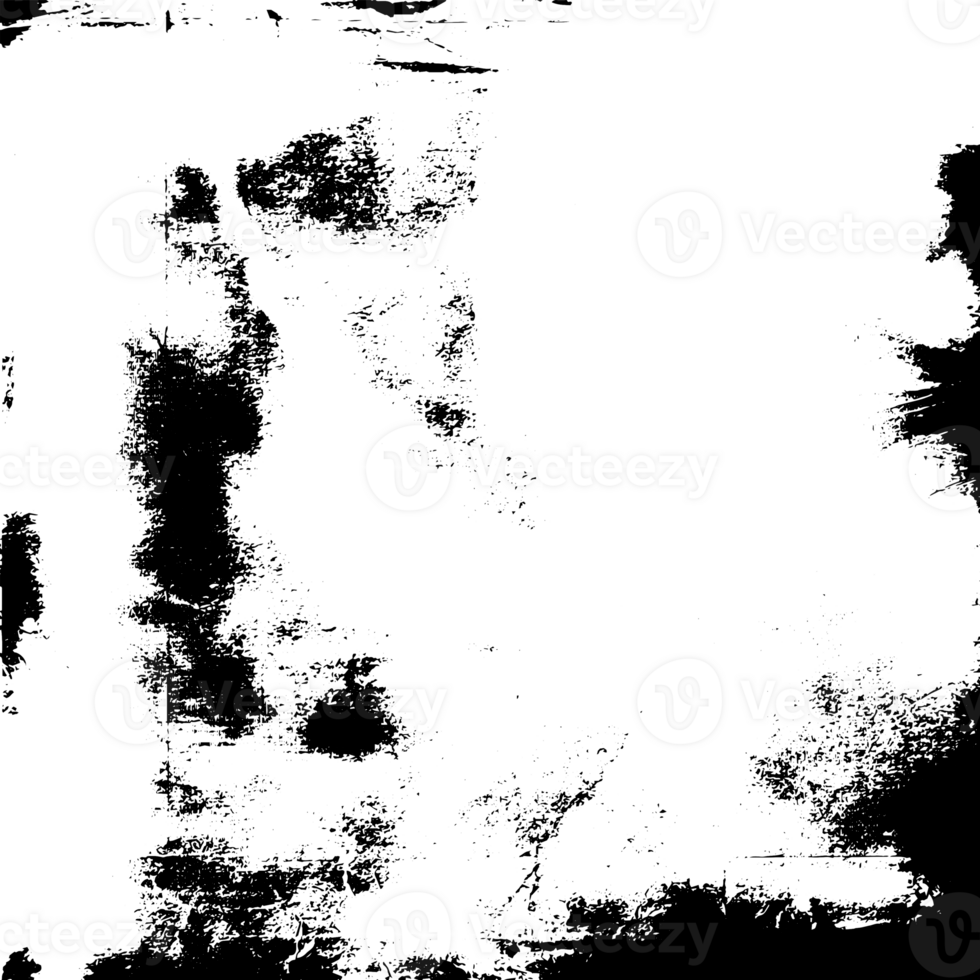 Rustic grunge texture with grain and stains. Abstract noise background. PNG graphic illustration with transparent background.