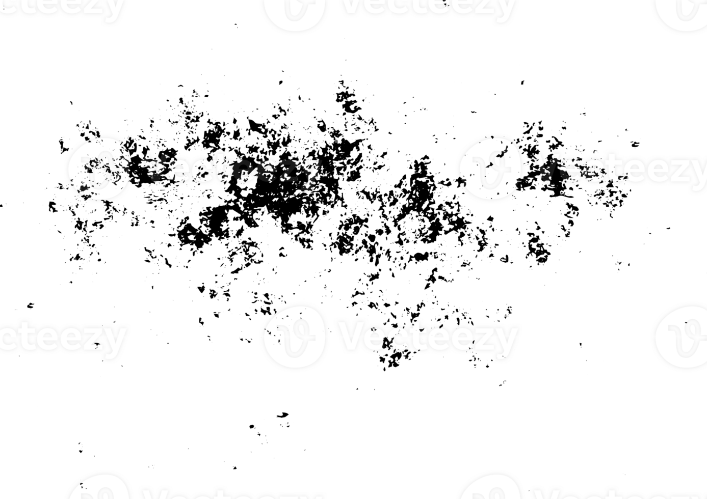 Rustic grunge texture with grain and stains. Abstract noise background. PNG graphic illustration with transparent background.