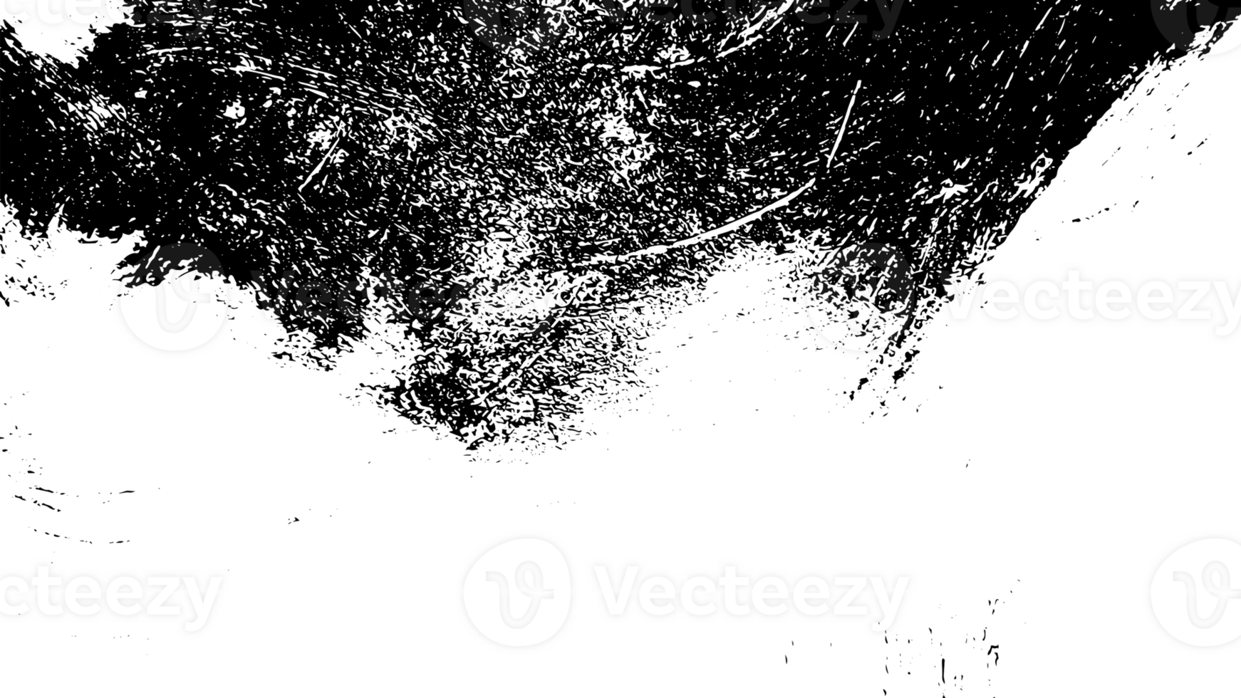 Rustic grunge texture with grain and stains. Abstract noise background. PNG graphic illustration with transparent background.