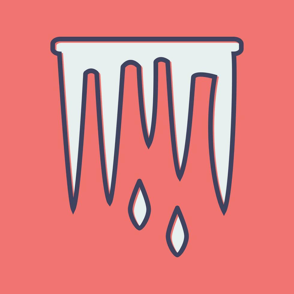 Icicle Vector Icon