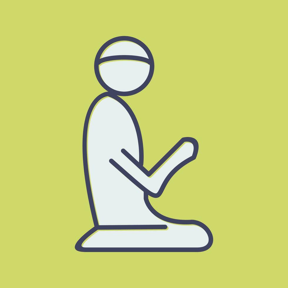 Praying Vector Icon