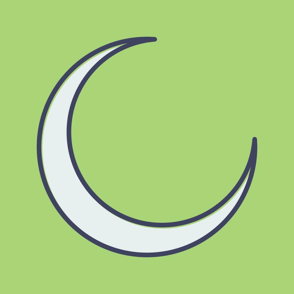 New Moon Vector Icon