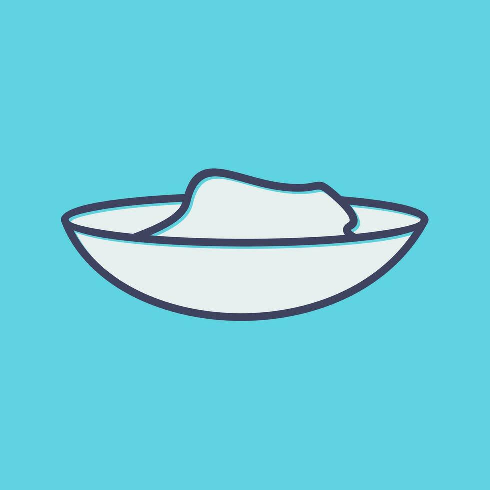 Cement Tray Vector Icon