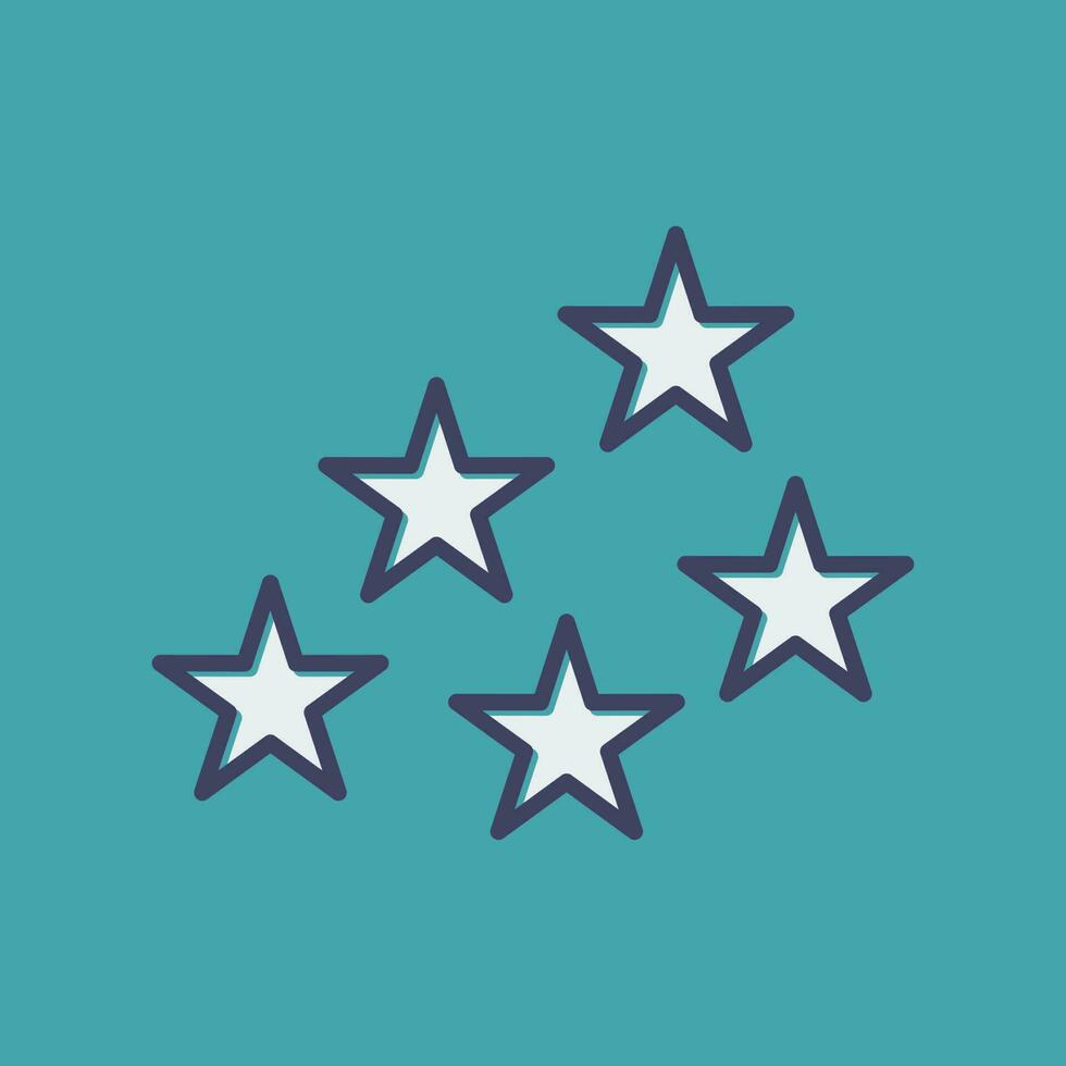 Stars Vector Icon