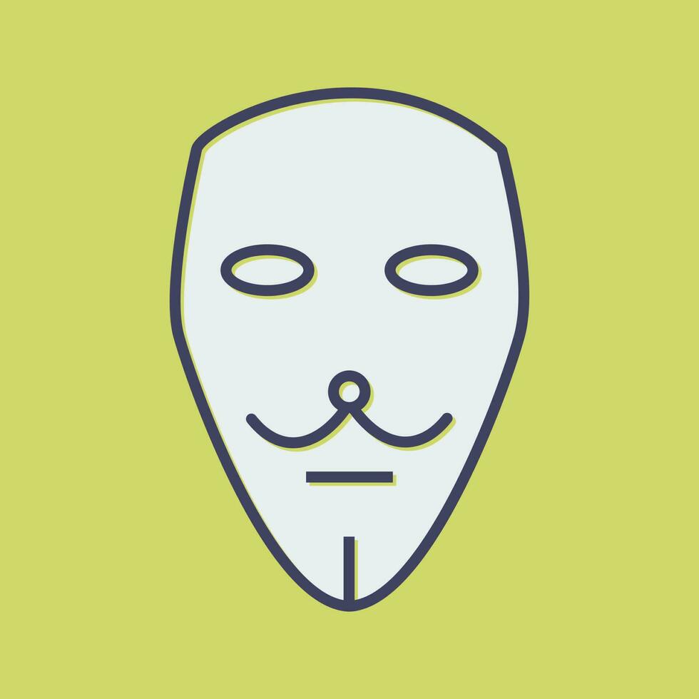 Two Masks Vector Icon
