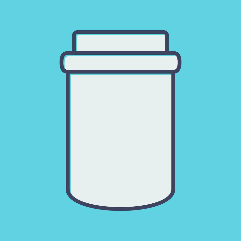 Jam Bottle Vector Icon