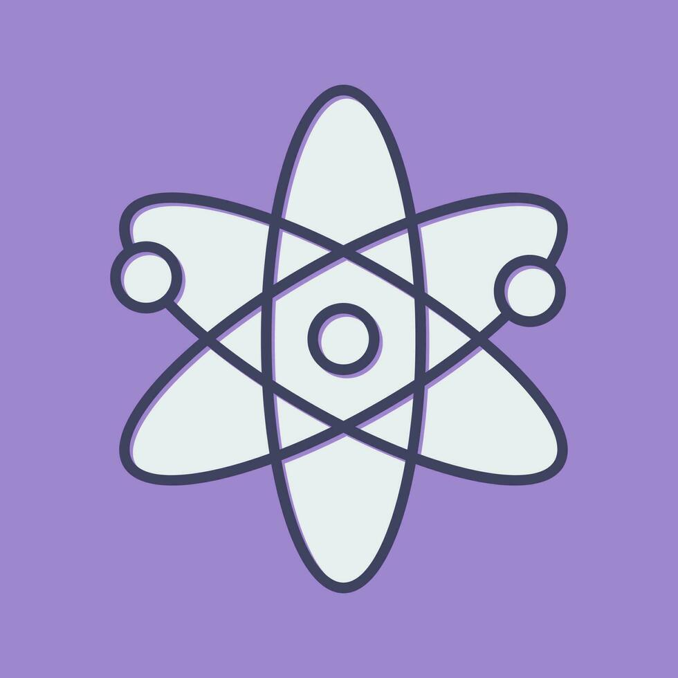 Atomic Structure Vector Icon