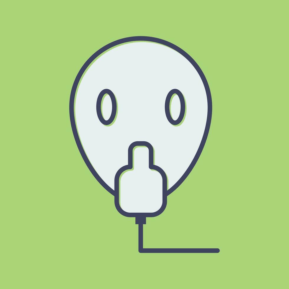 Oxygen Mask Vector Icon