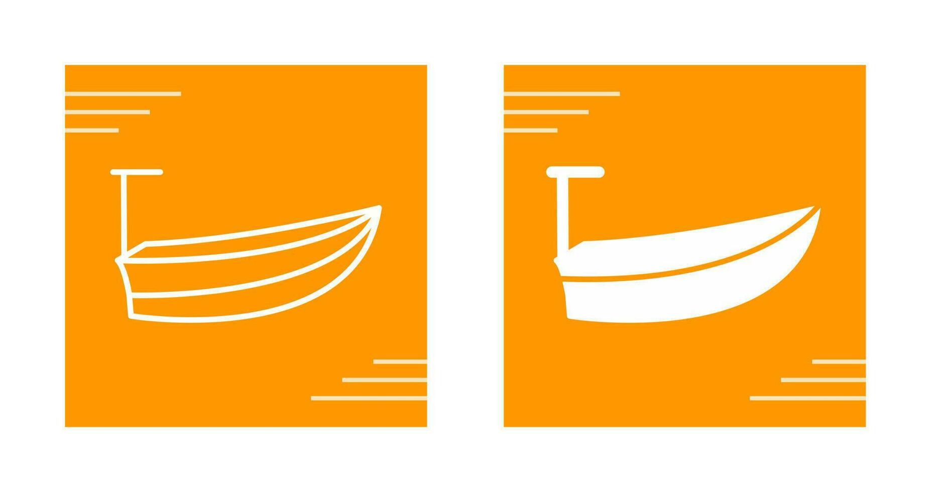 Small Boat Vector Icon
