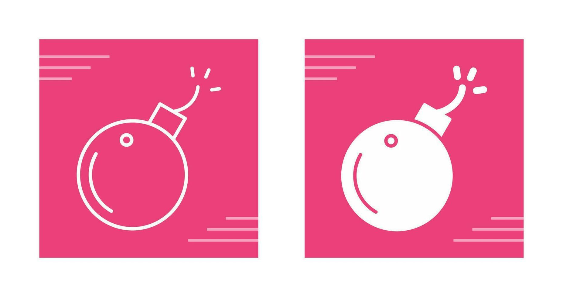 Exploding Cannon Ball Vector Icon