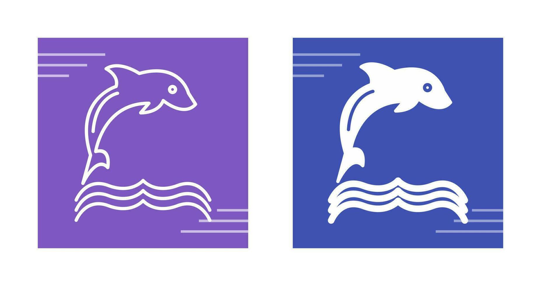 Dolphin Vector Icon