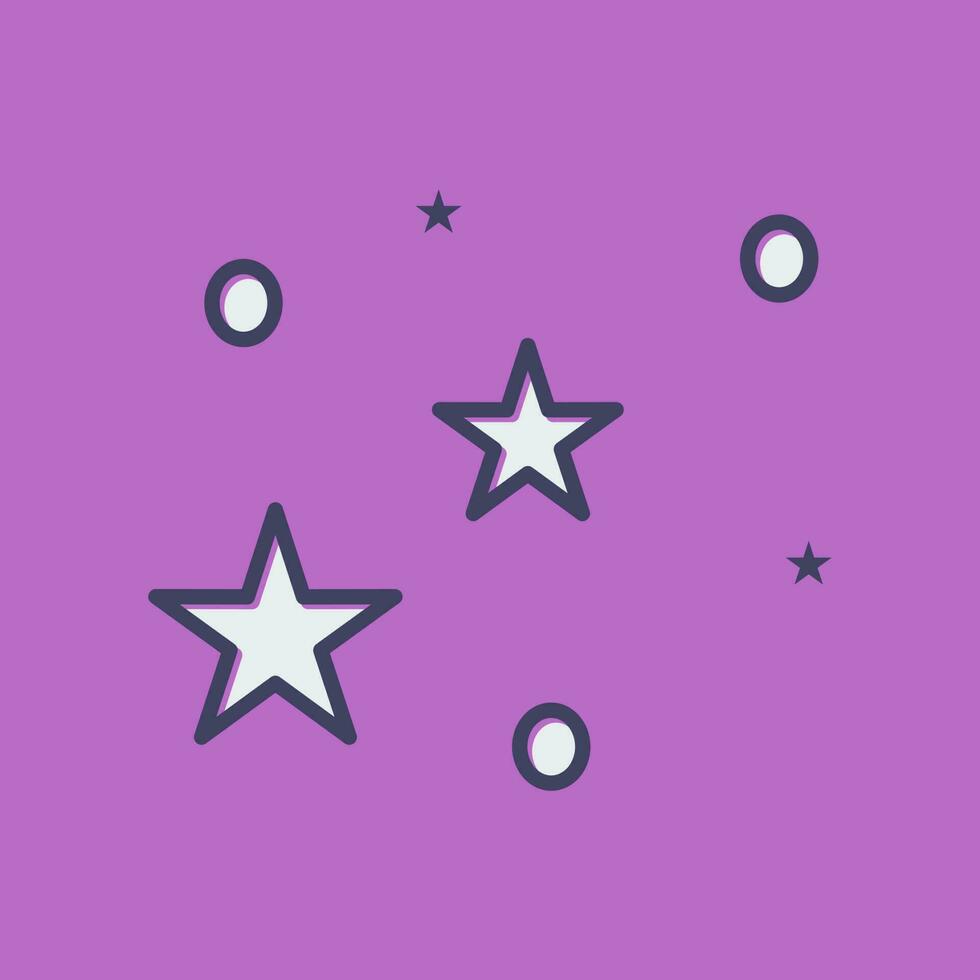 icono de vector de estrellas