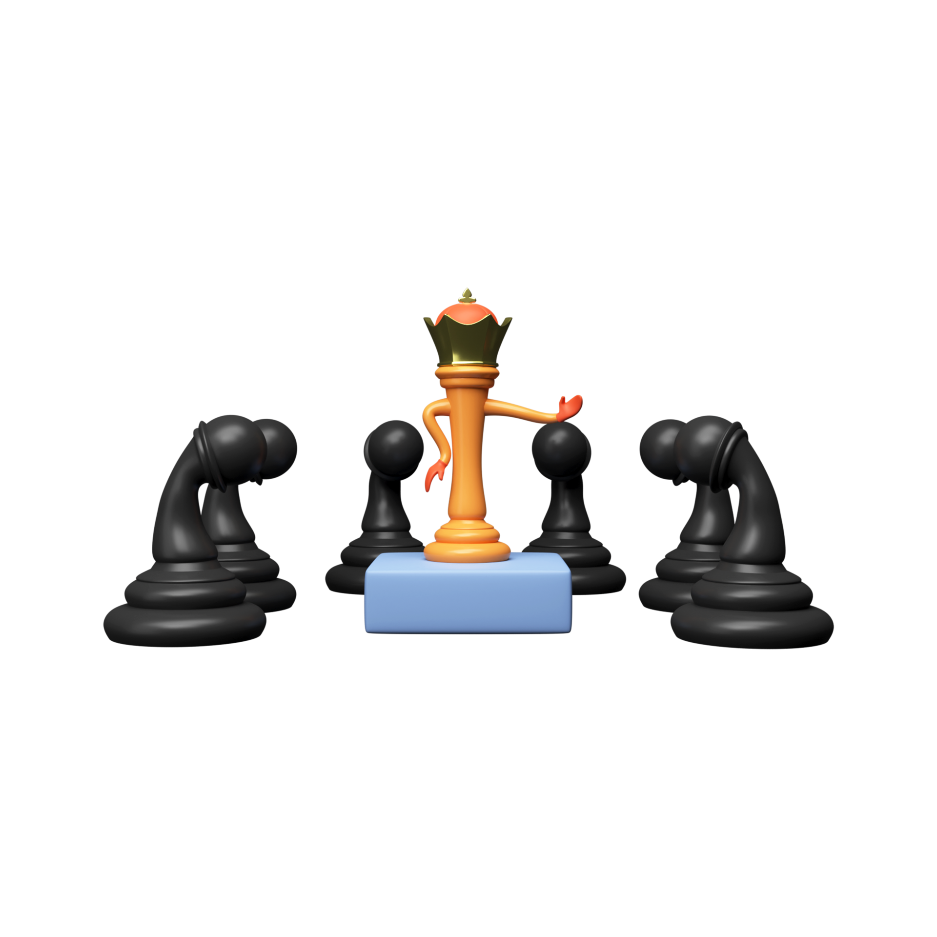 3d Rendering Golden Rook Chess Piece, 3d, Board Game, Business PNG  Transparent Image and Clipart for Free Download