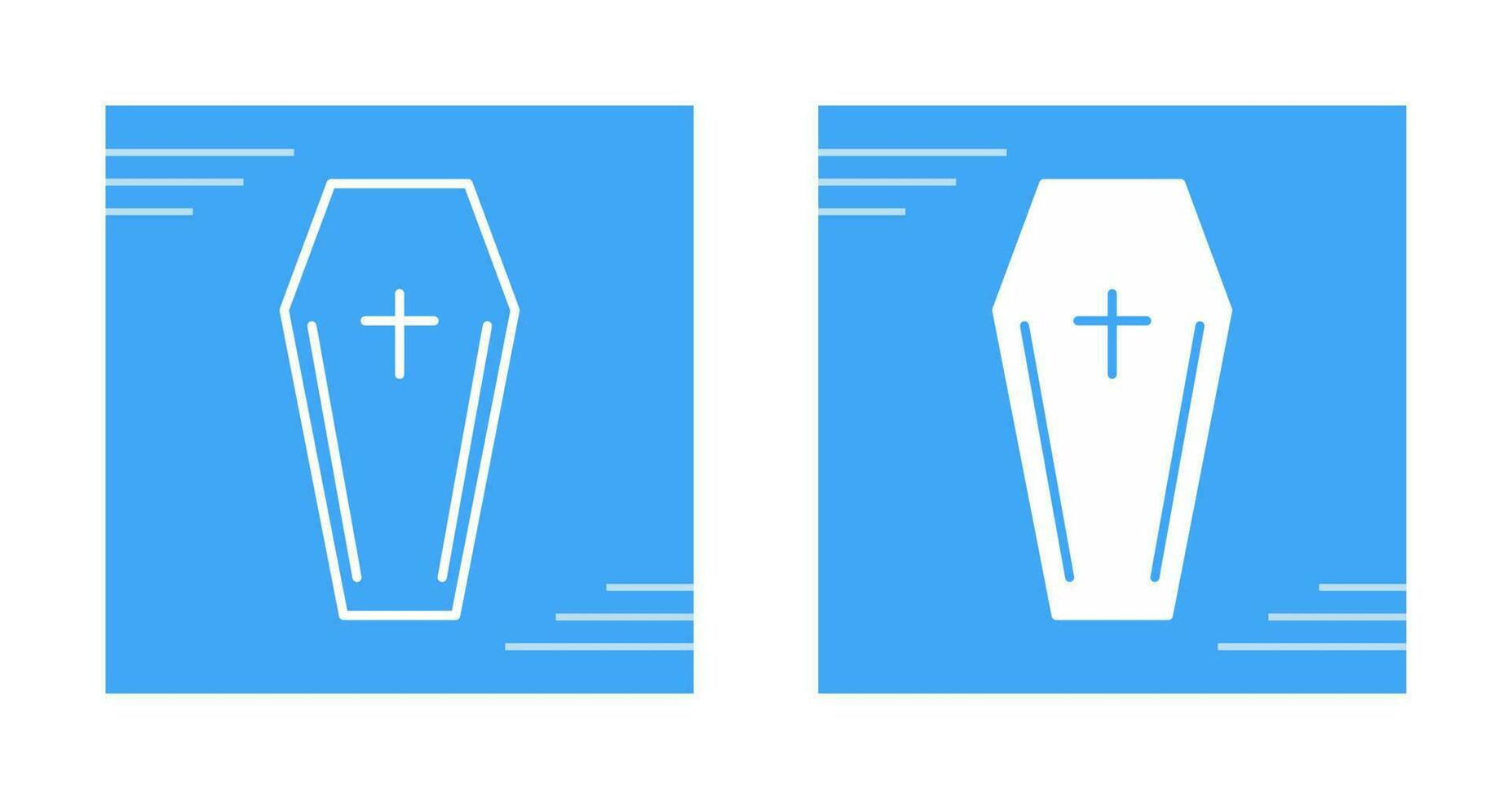 Coffin Vector Icon