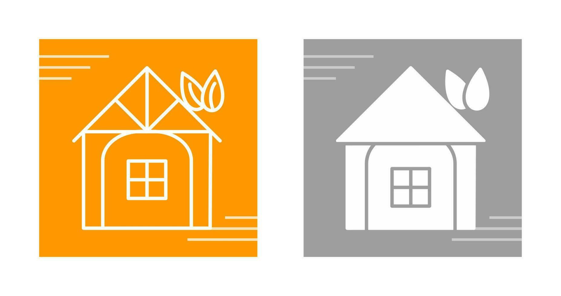 Eco friendly House Vector Icon