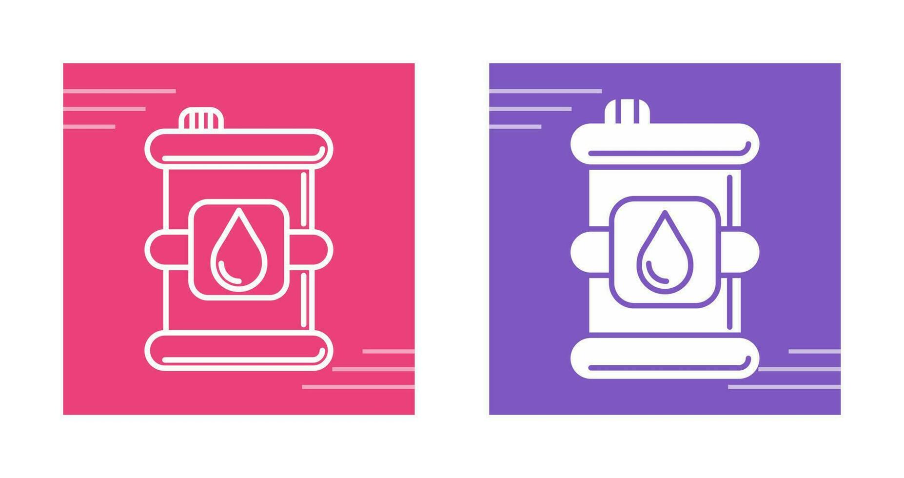 Oil Barrel Vector Icon