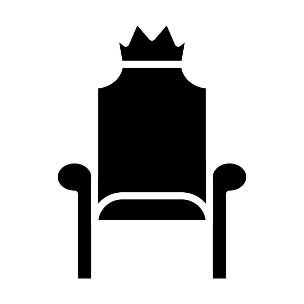 Throne Icon Design vector