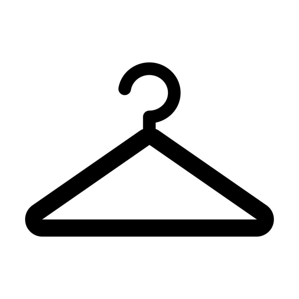 Cloth Hanger Icon Design vector