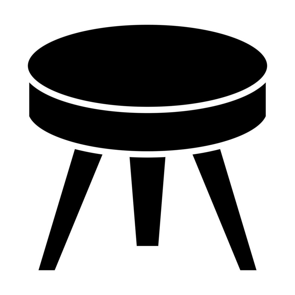 Stool Icon Design vector