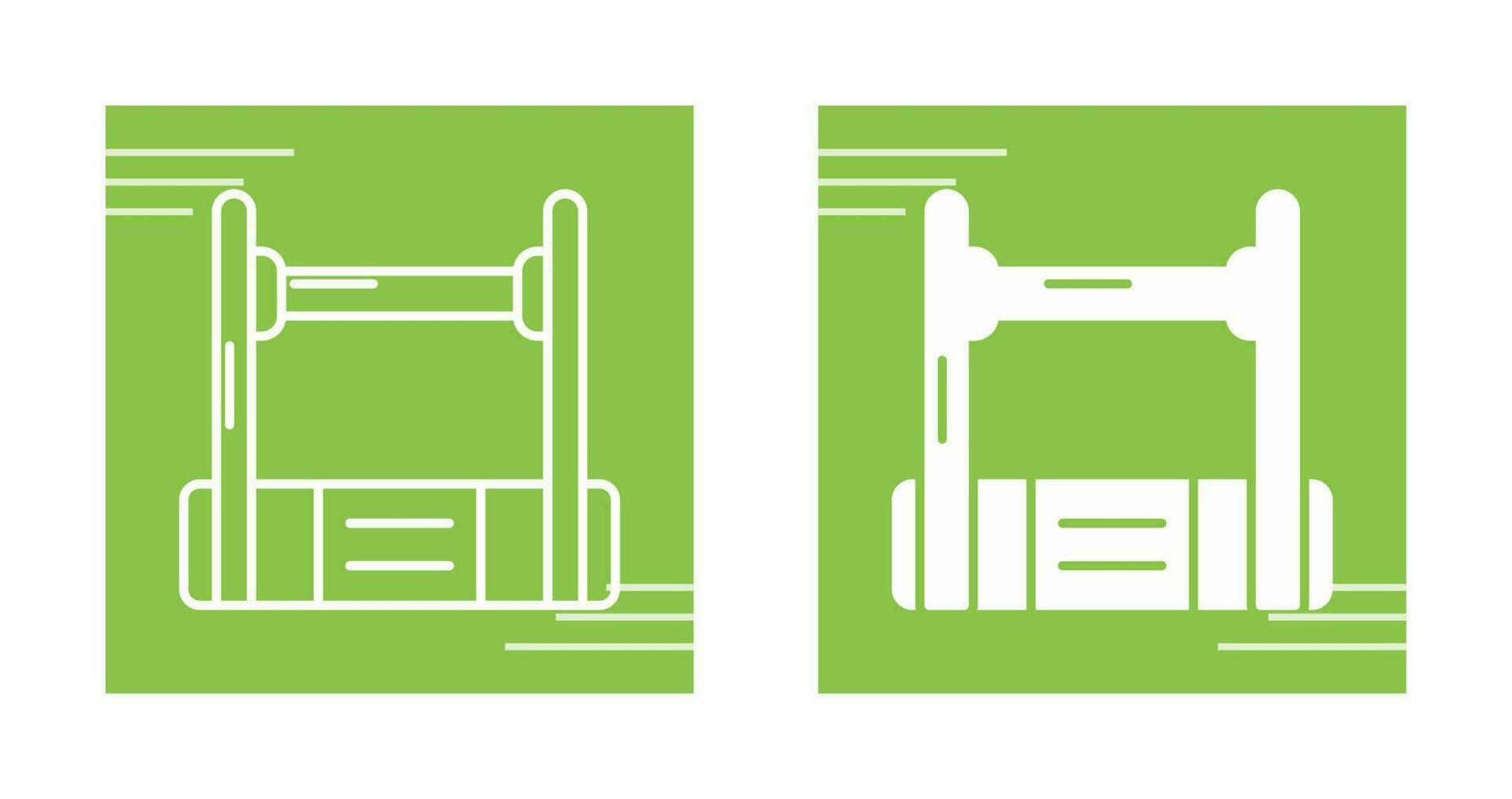 High Jump Vector Icon
