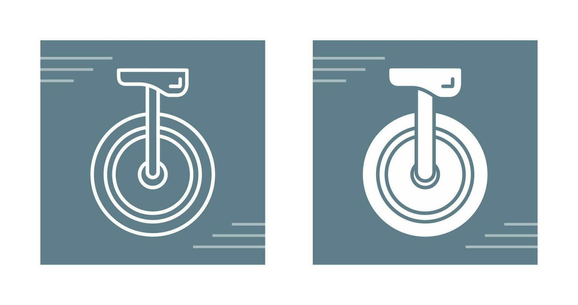 Unicycle Vector Icon