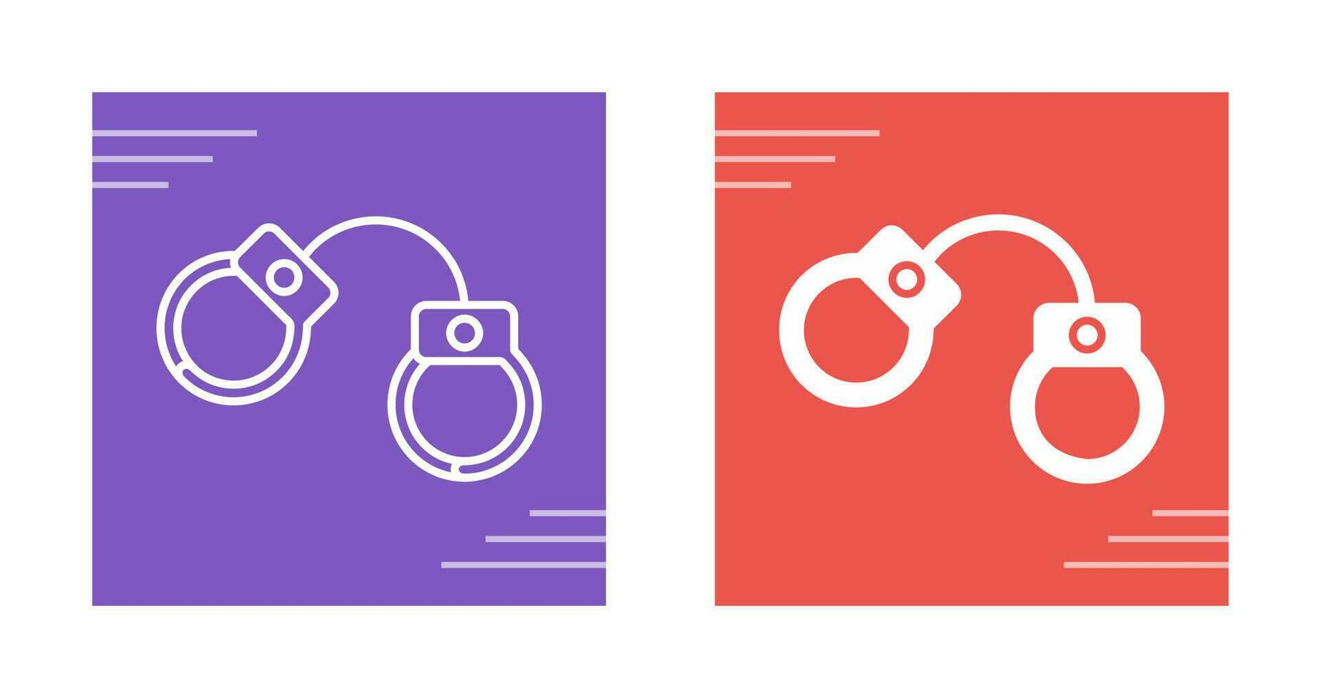 Handcuffs Vector Icon