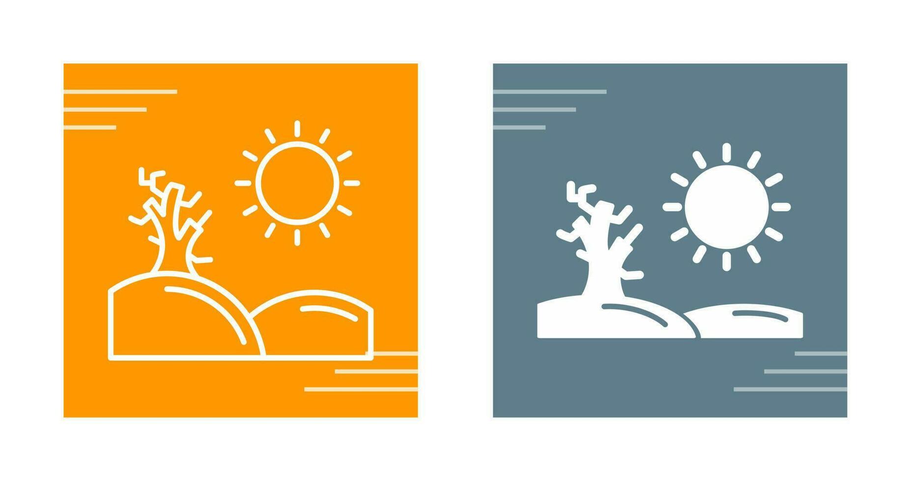 Desert Vector Icon