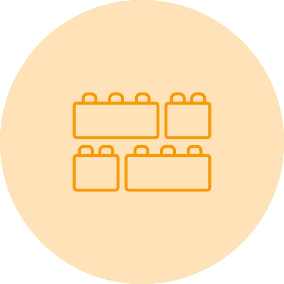 Toy Blocks Vector Icon