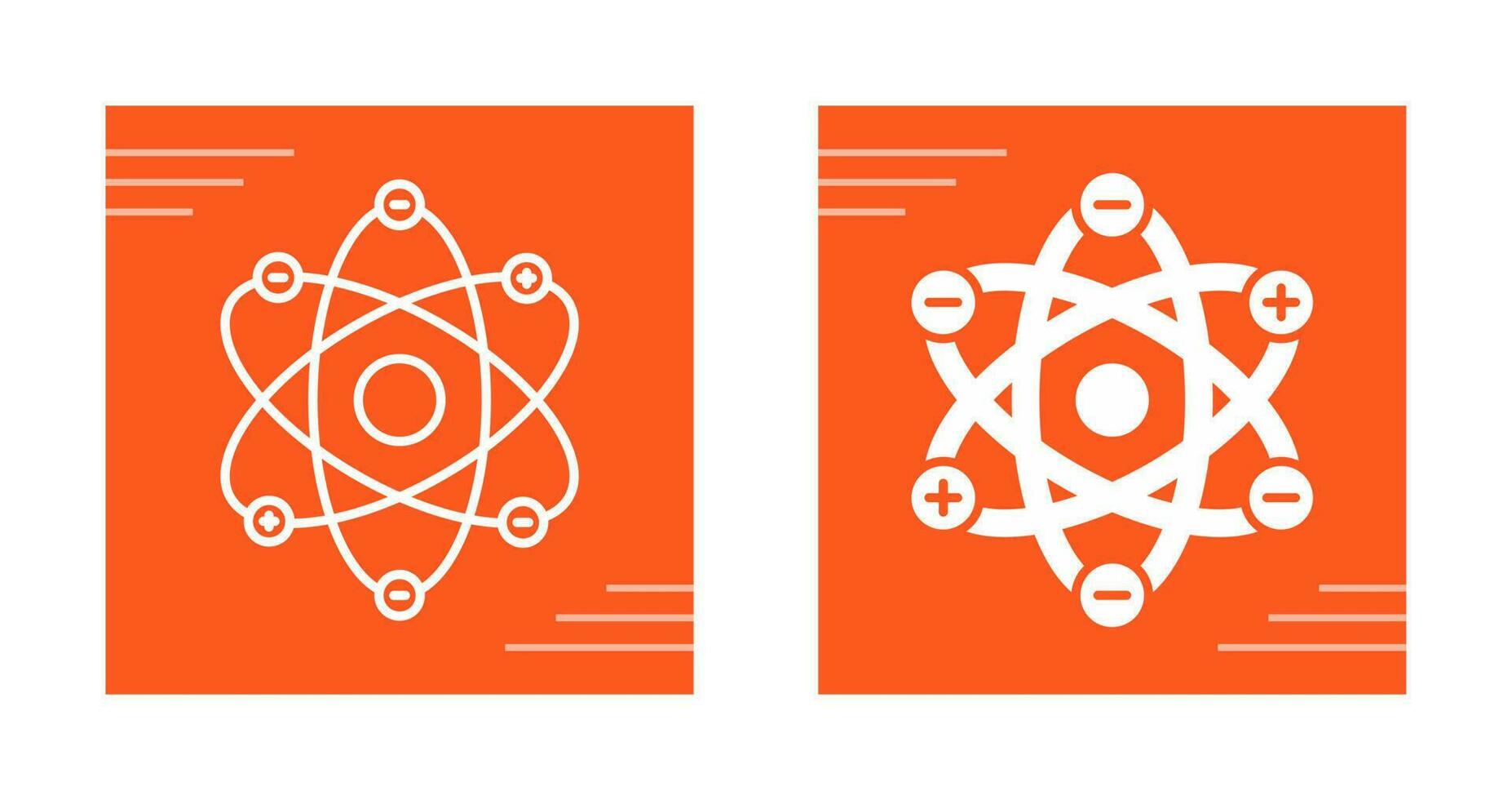 Atom Structure Vector Icon